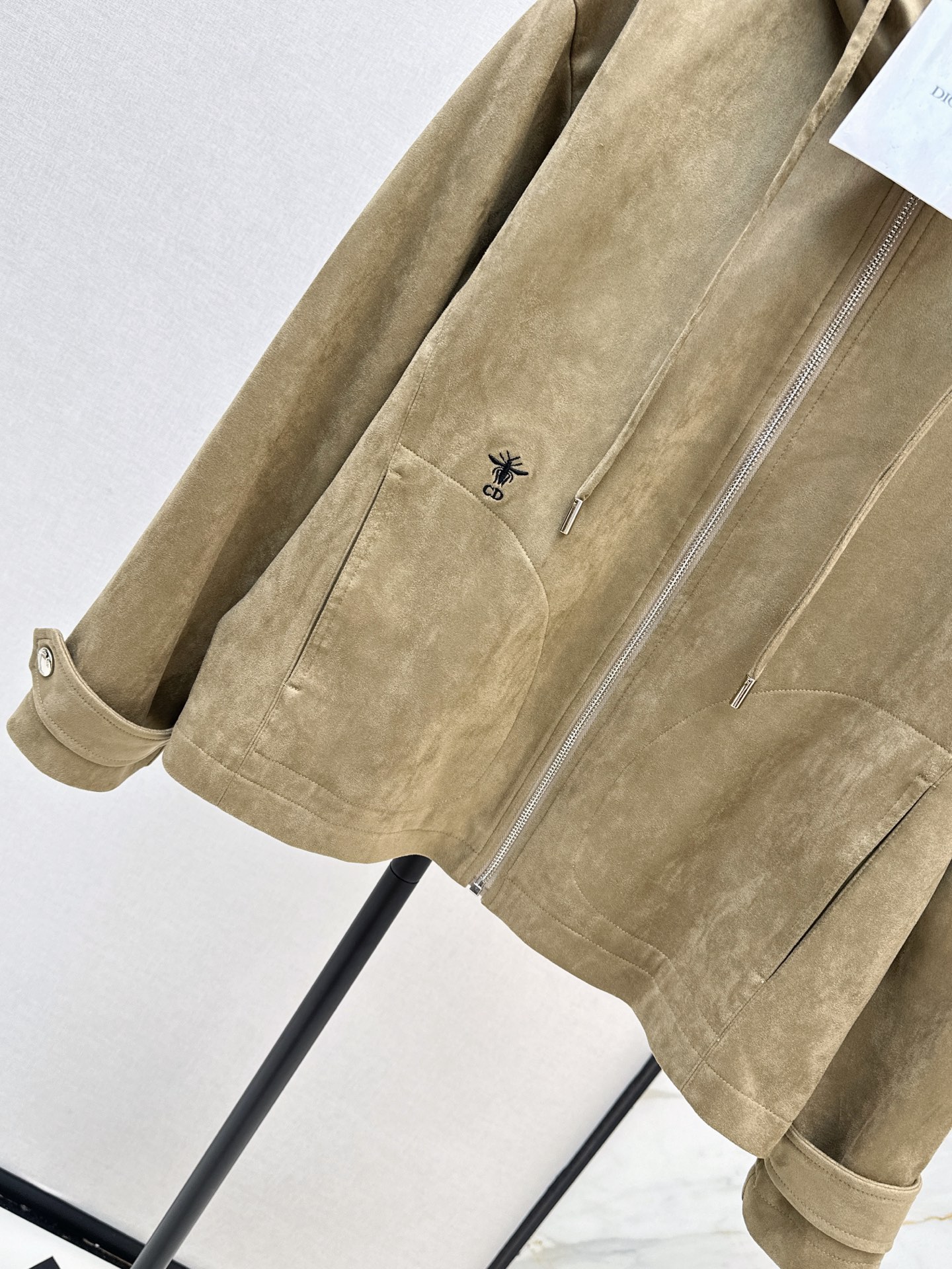 CD 26fw suede fleece jacket