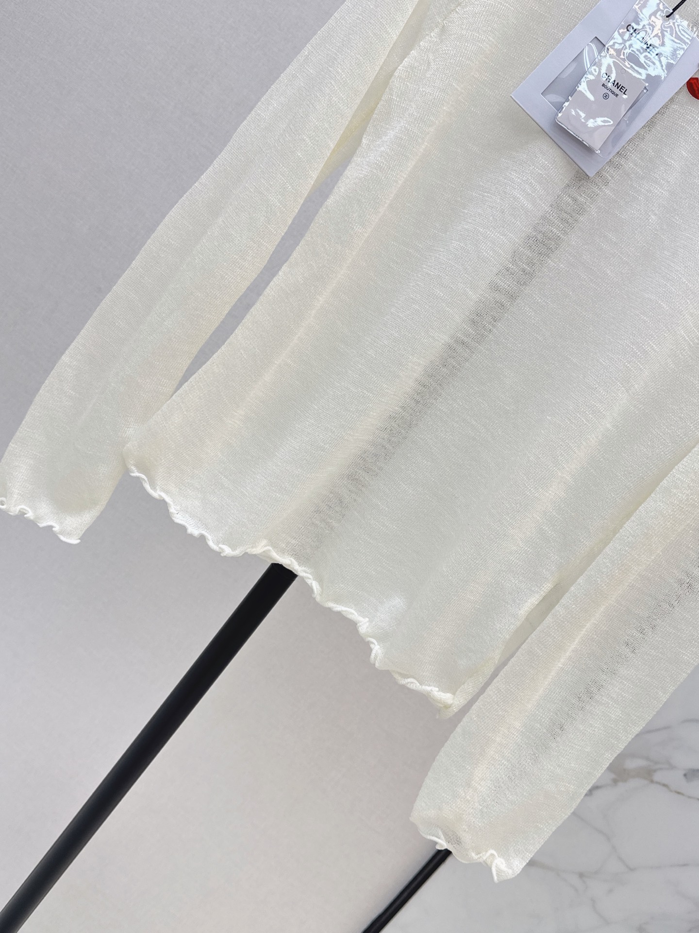Chan 26fw 2pcs knit vest tee sets