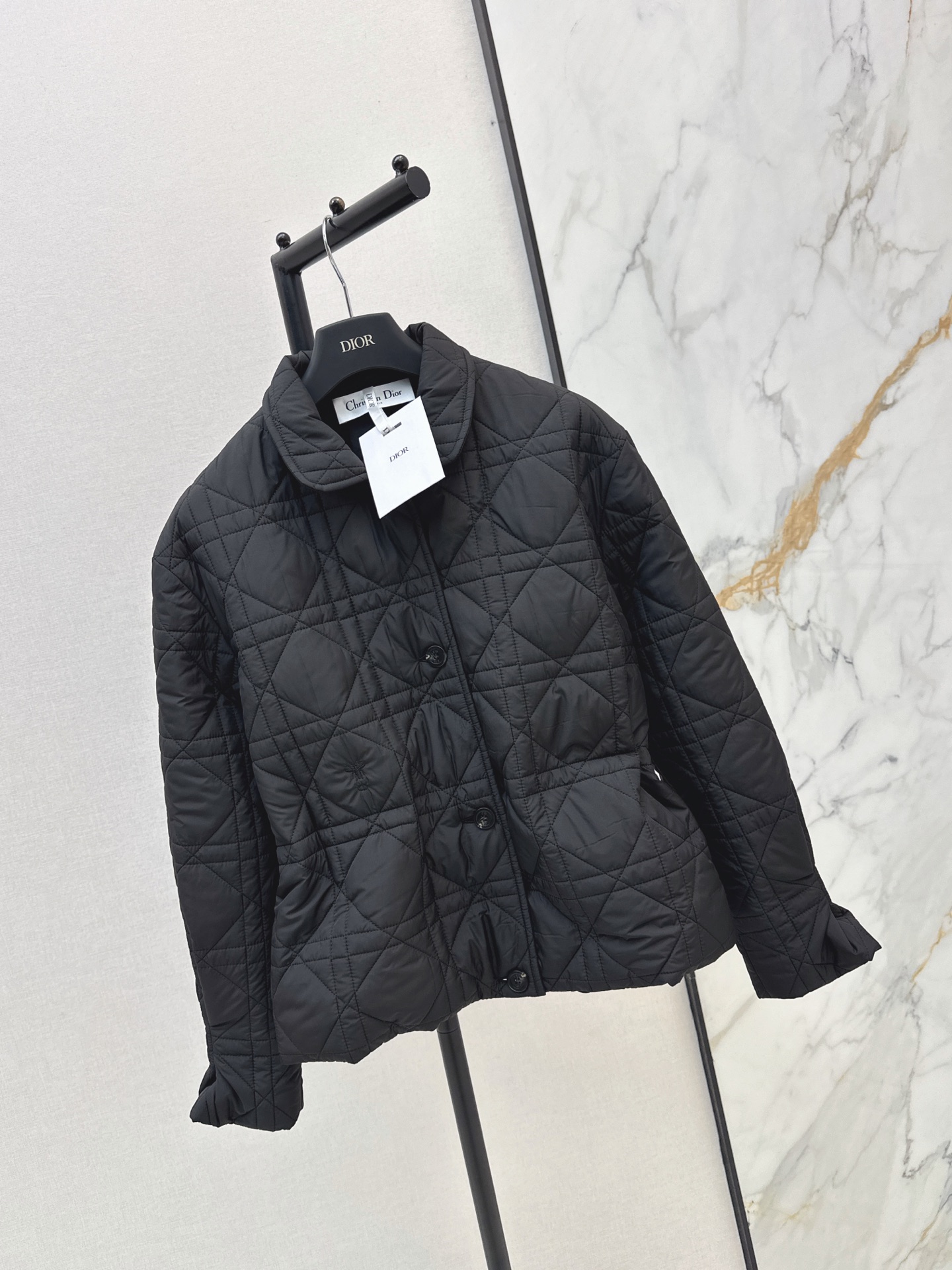 CD 26fw drawstring padded jacket