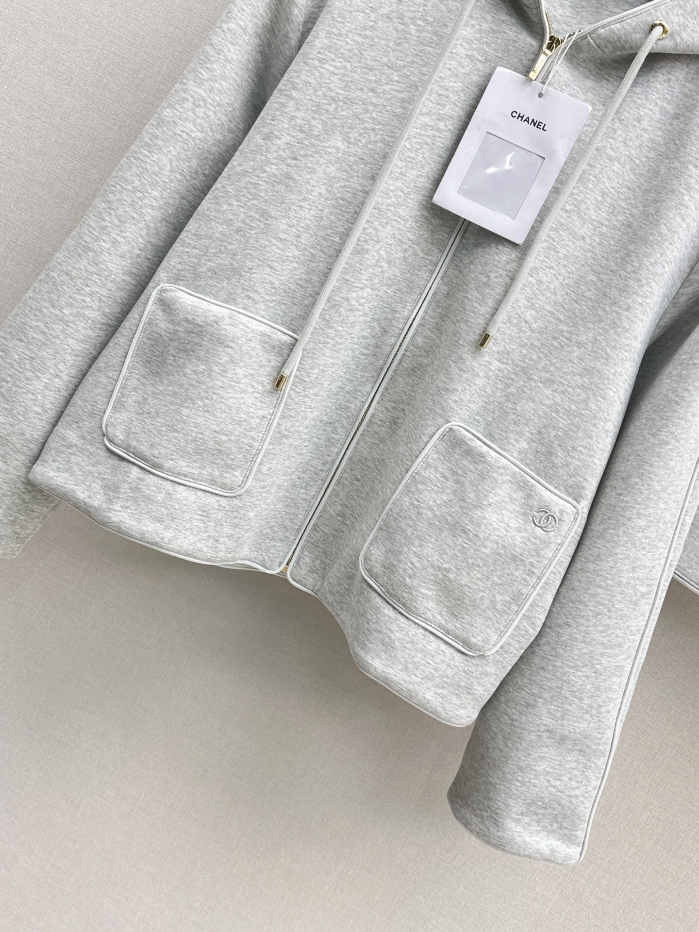 Chan 26fw hooded jacket skirt sets