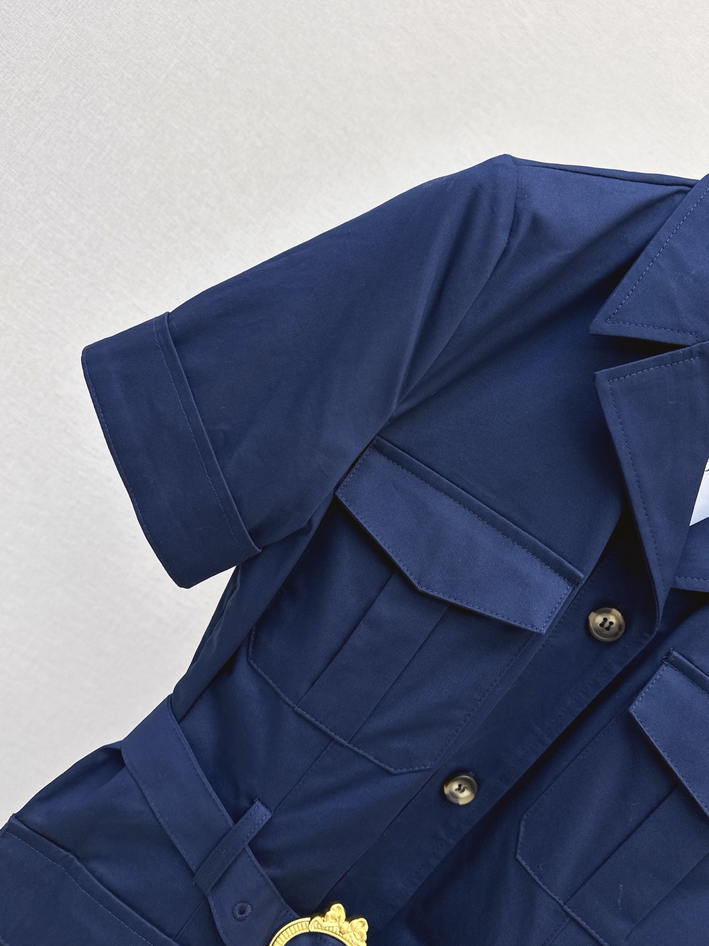 CD 26fw belted shirt dress