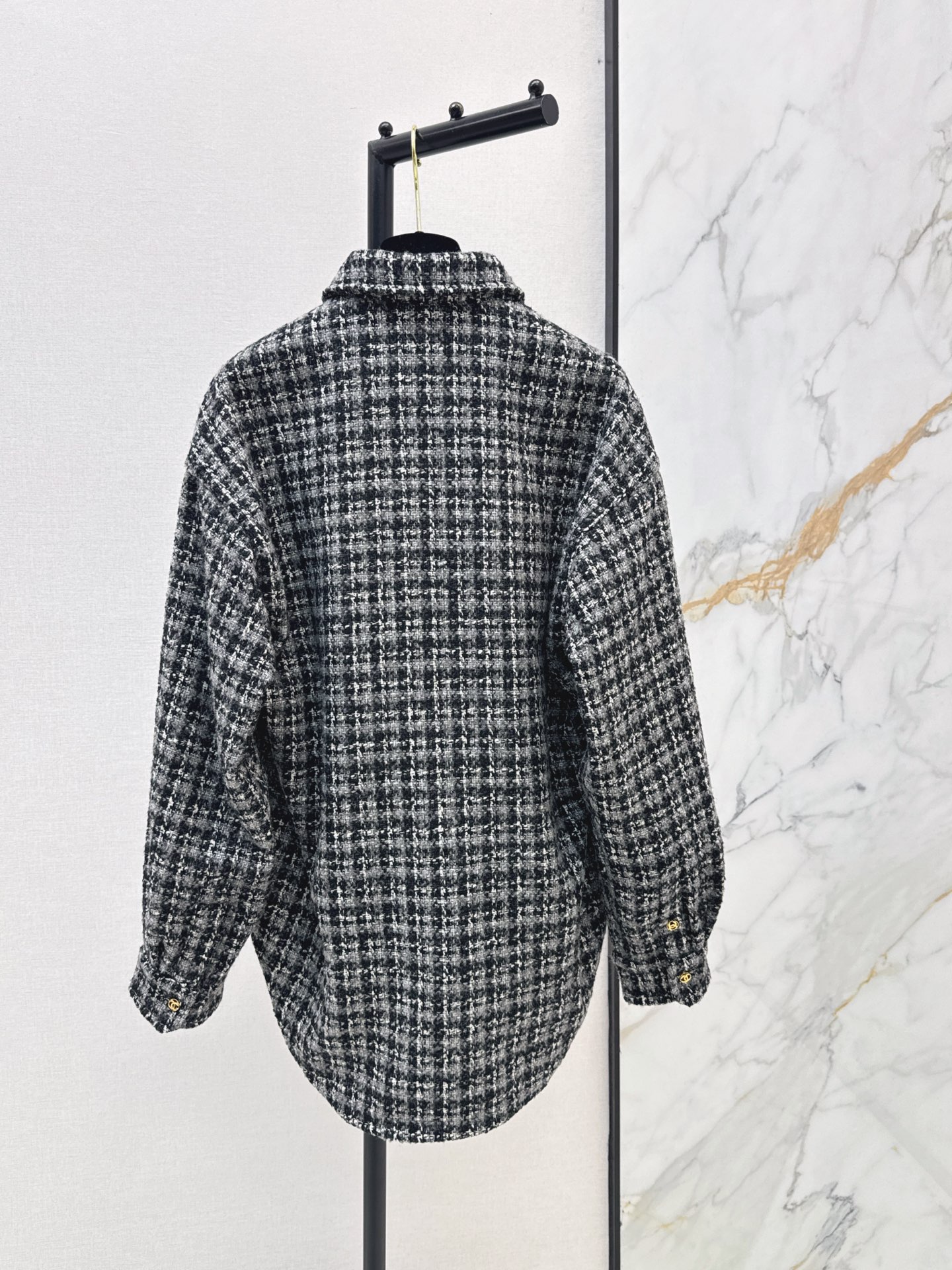 Chan 26fw woven shirt jacket