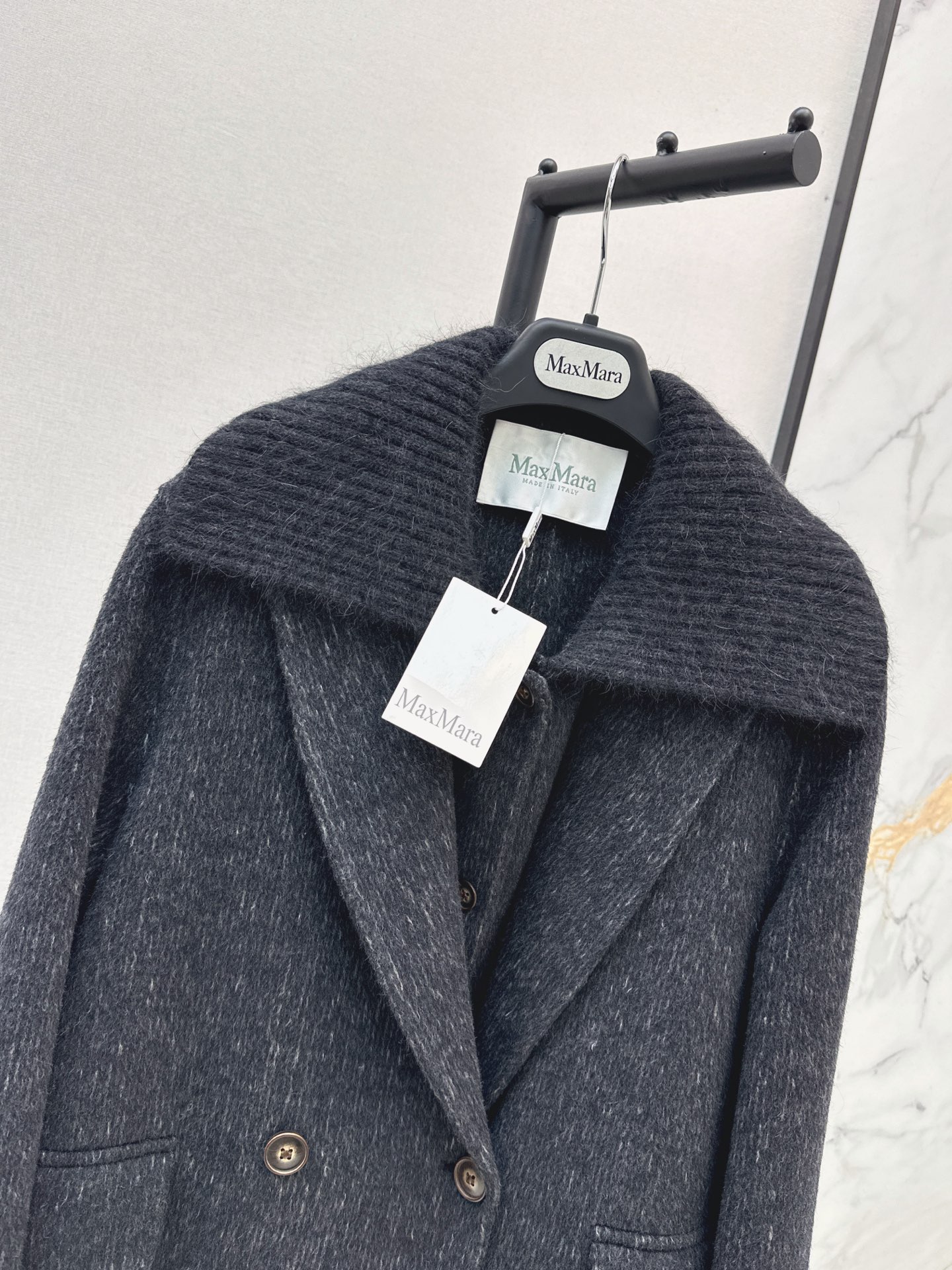 Max 26fw cropped vest overcoats sets