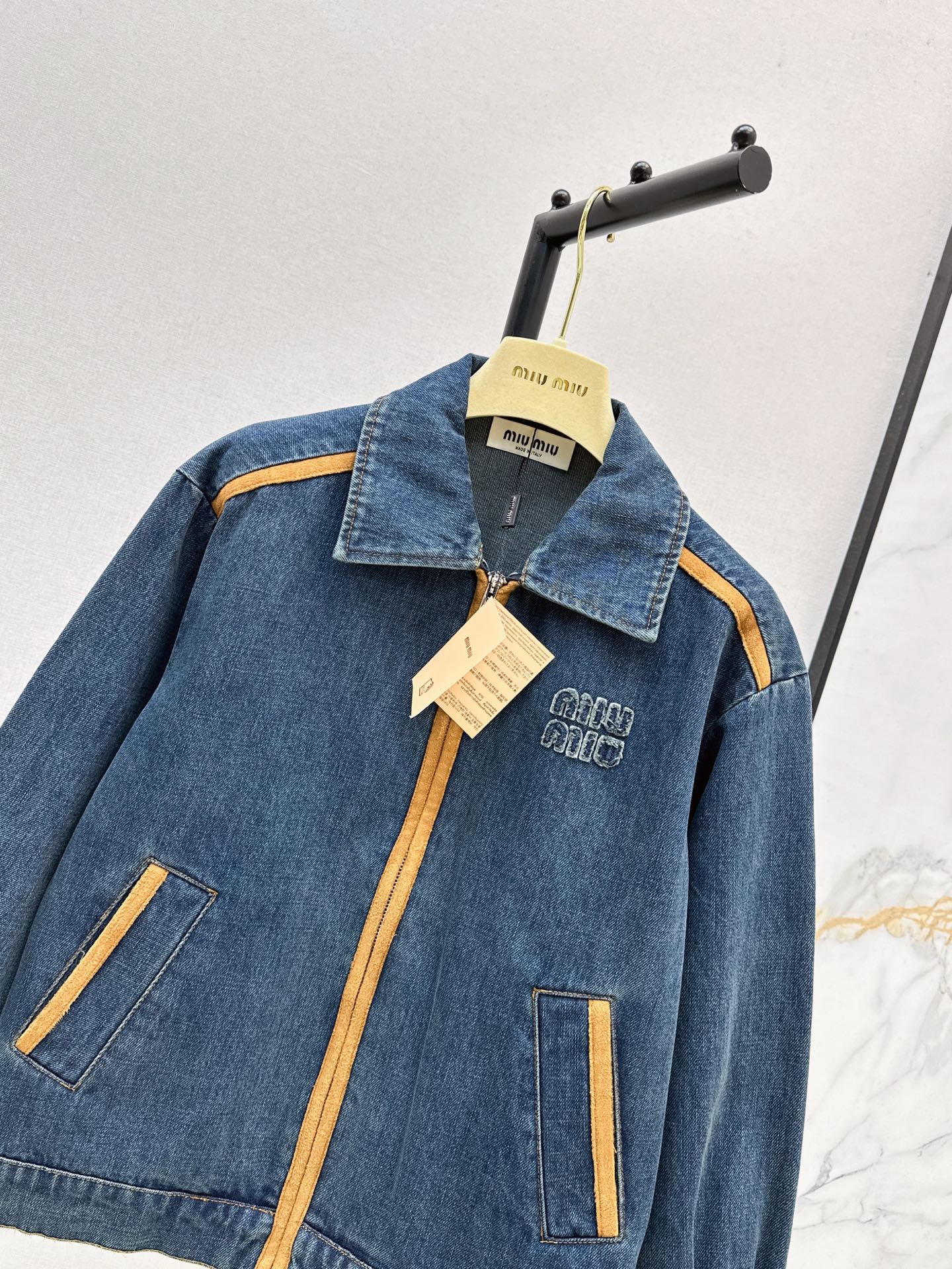 Miu 26fw denim jacket