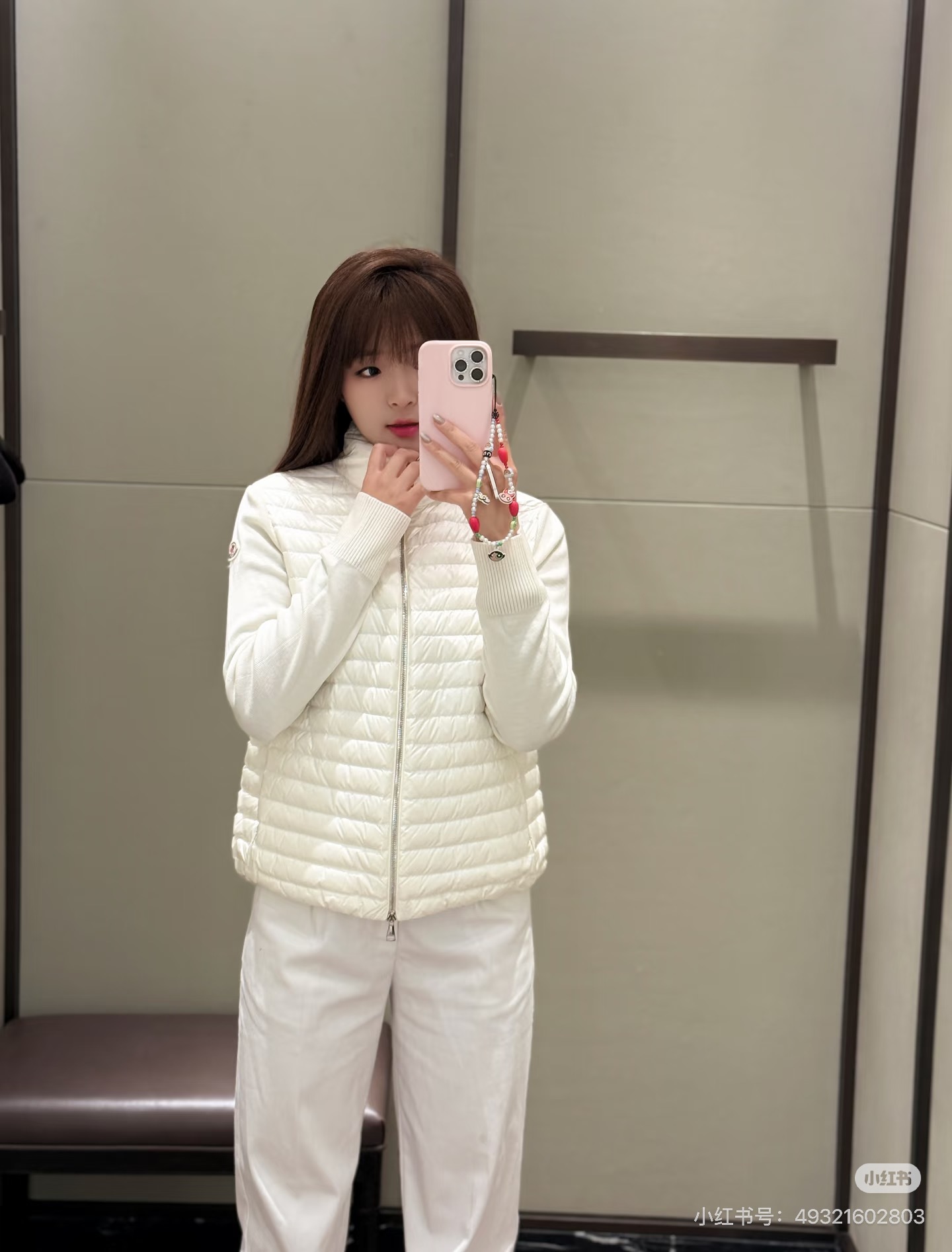 Monc 26fw cropped down jacket