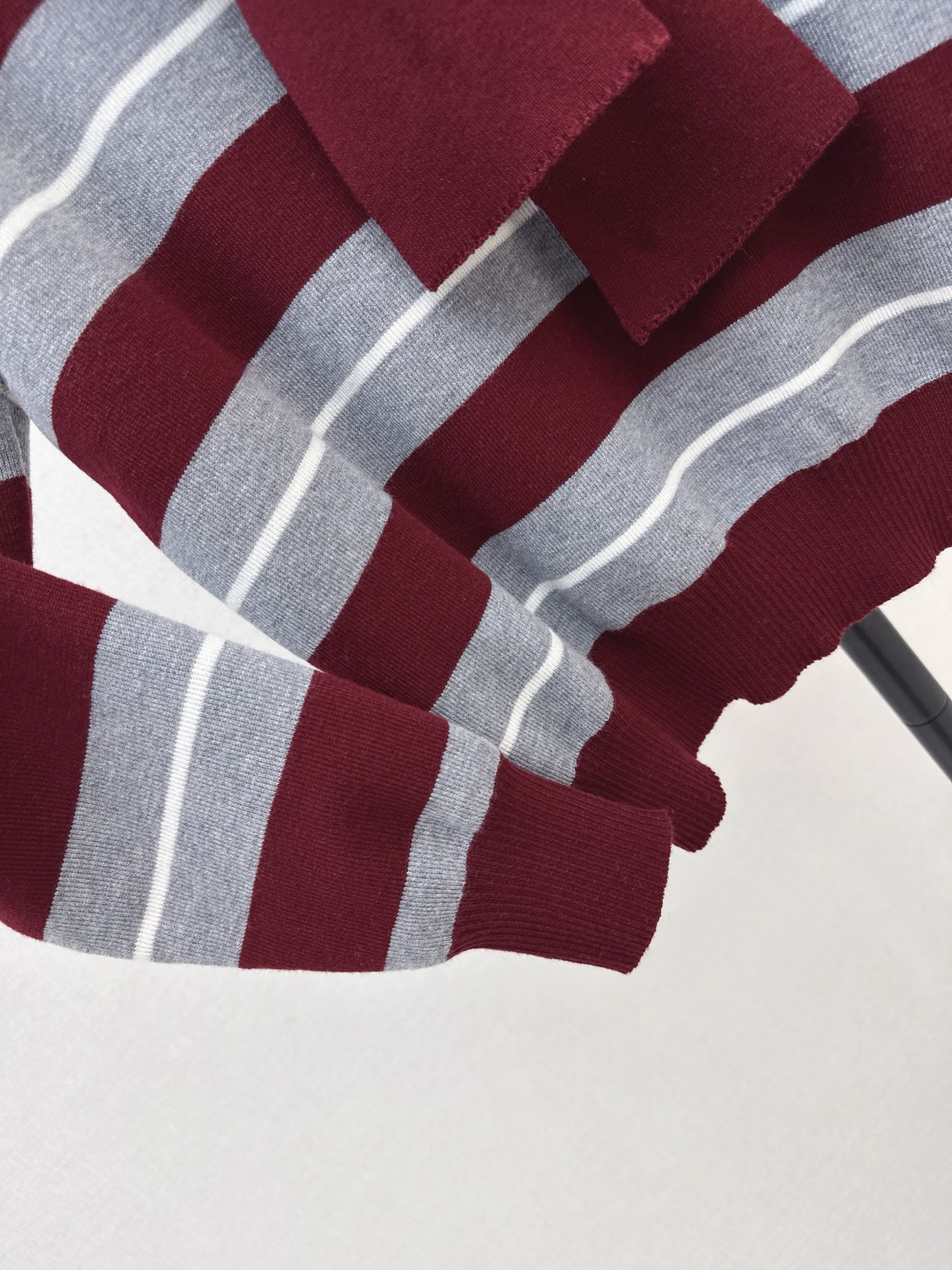 Miu 26fw stripe knitwear