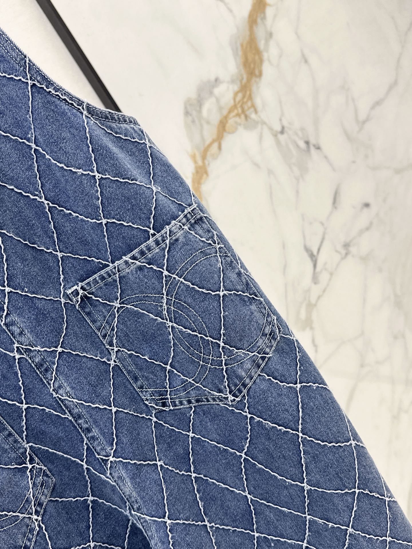 Chan 26fw denim jumpsuit