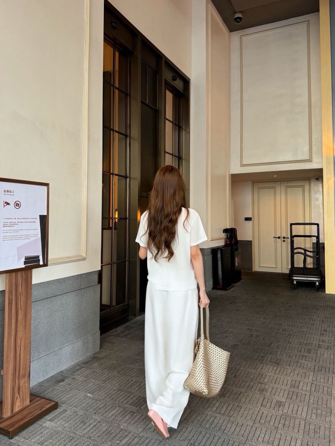 CD 26ss linen straight pants