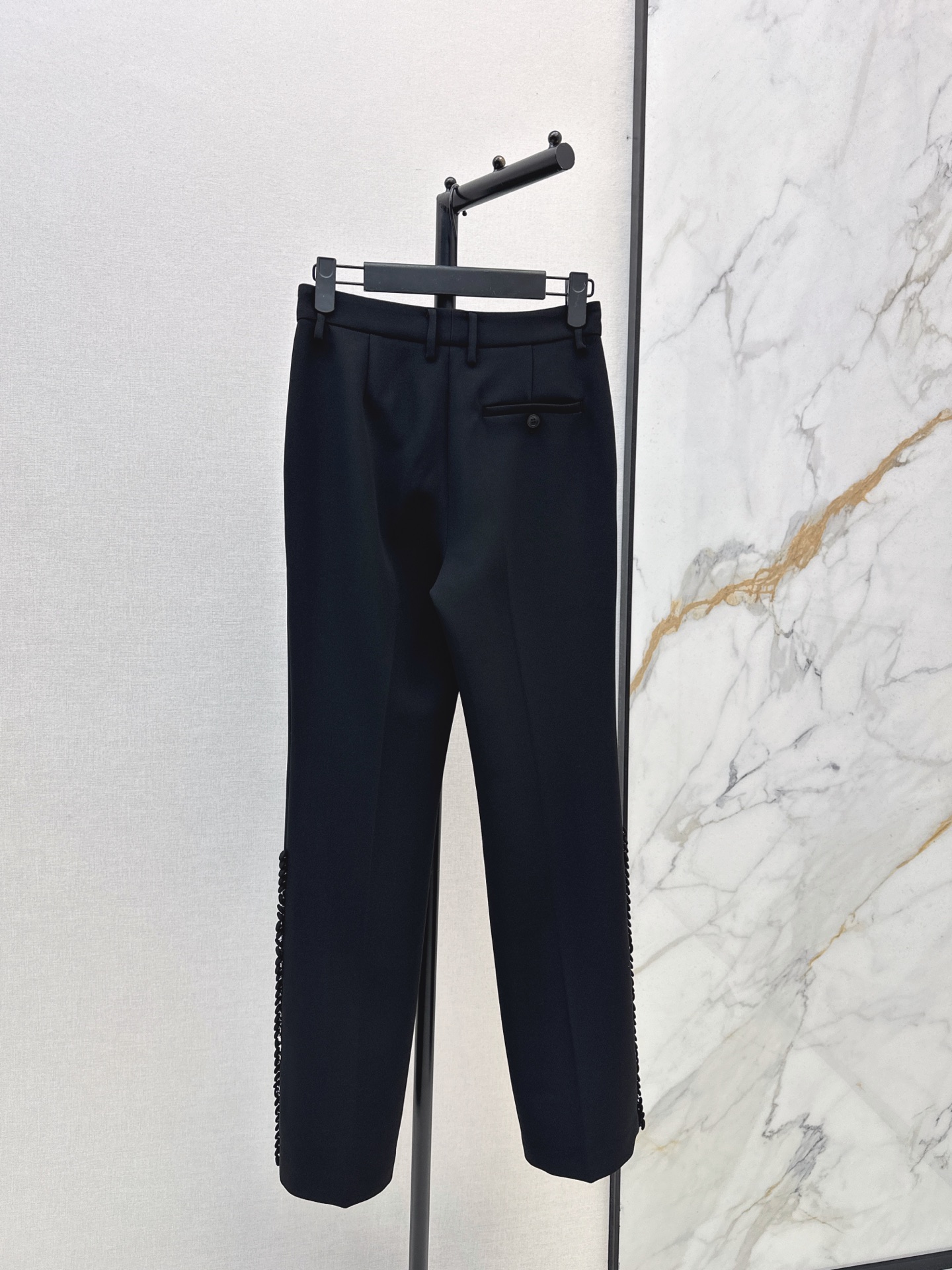 CD 26fw high-waist straight-leg pants