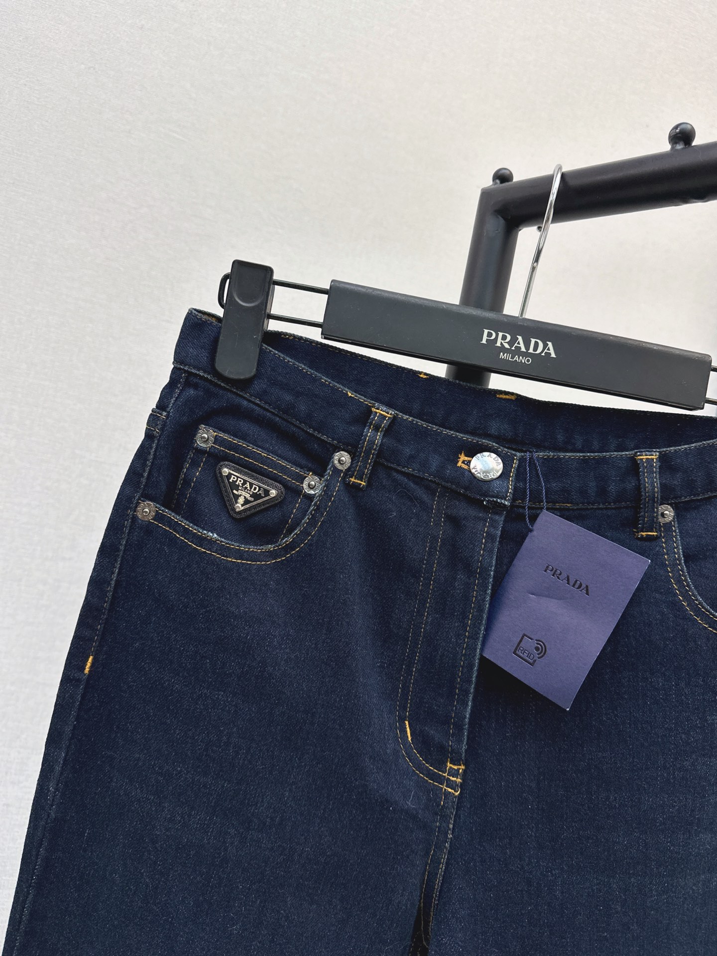 Pra 26fw high waist jeans