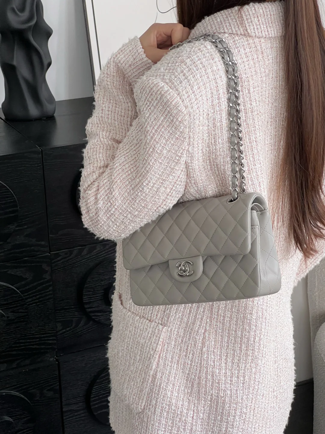 Chan cf23 chain shoulder bag