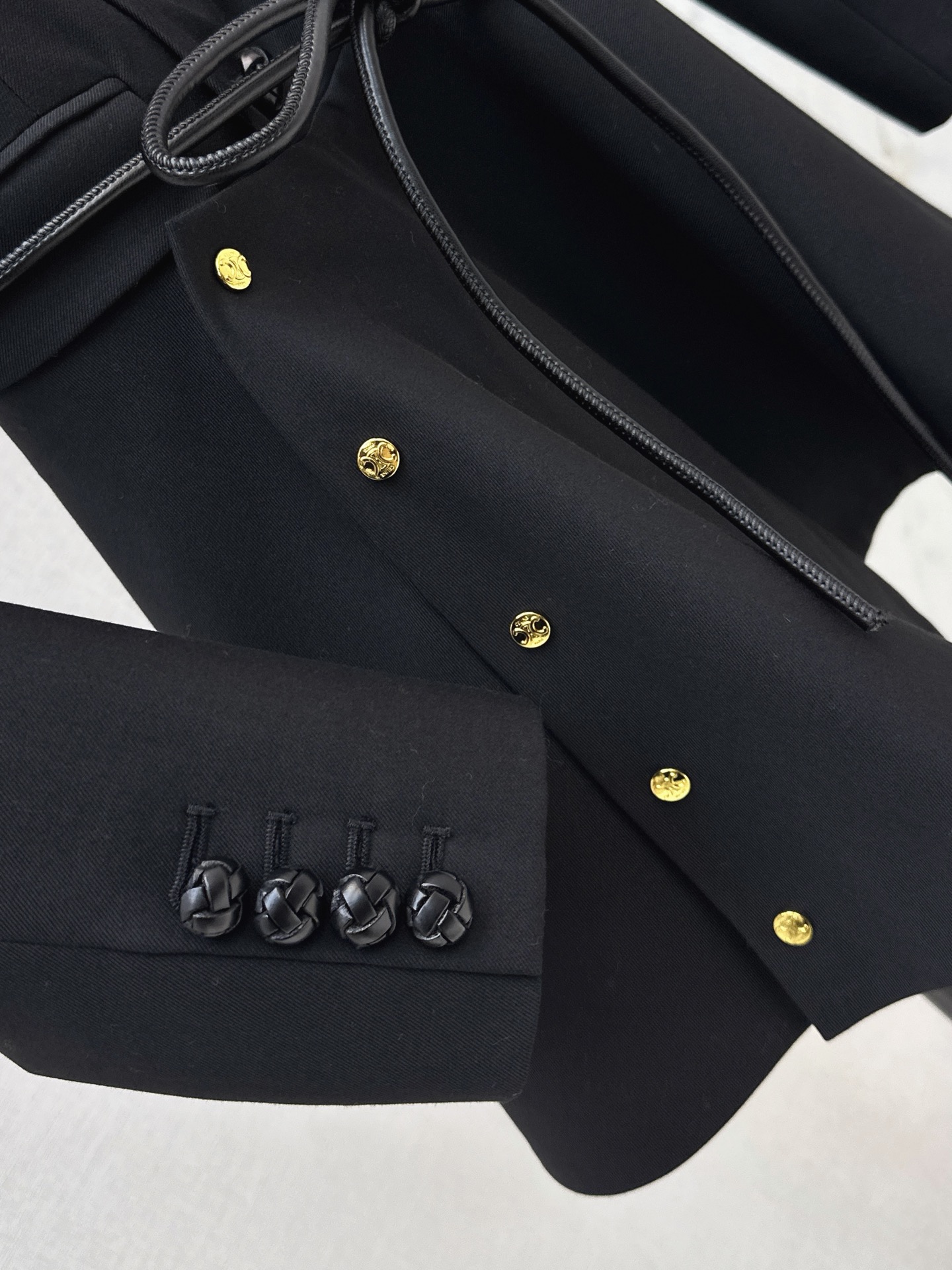 Celi 26fw belted suit dress