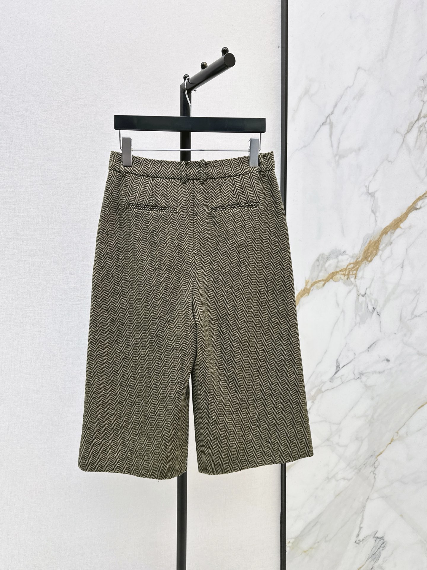 Sain 26fw cropped suit pants
