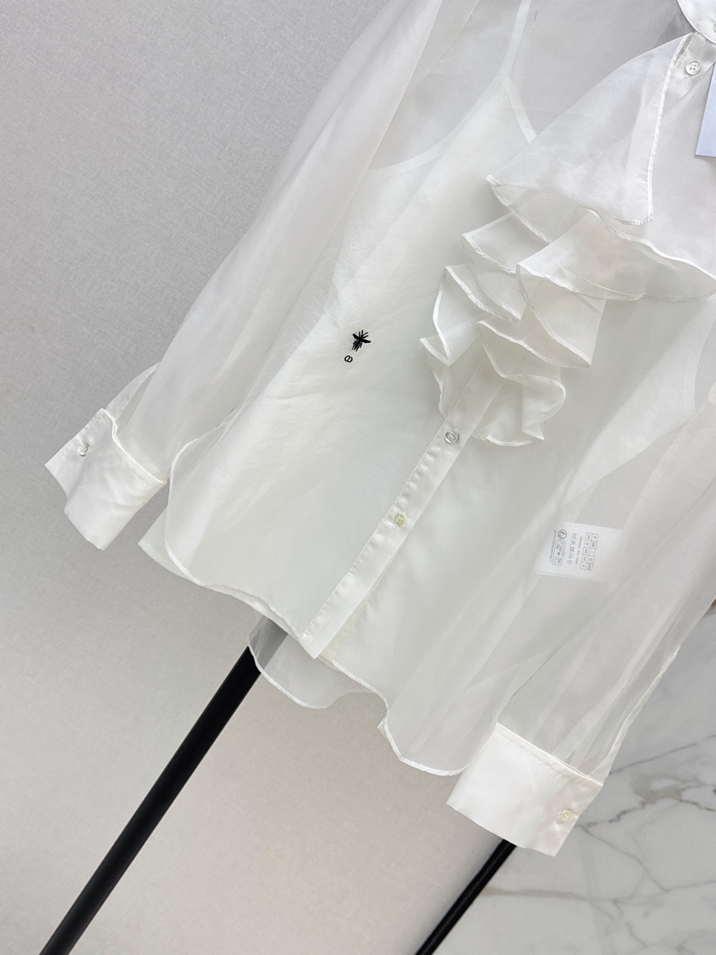 CD 26ss ruffle shirt