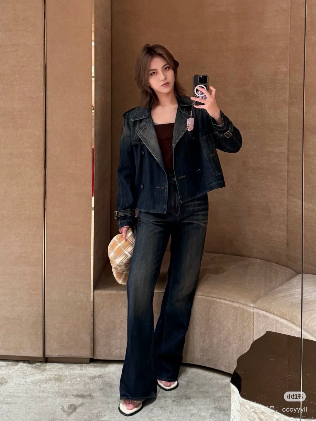 Bur 26fw denim jacket