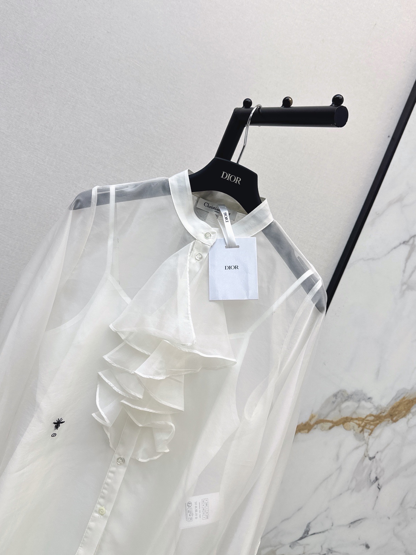 CD 26ss ruffle shirt