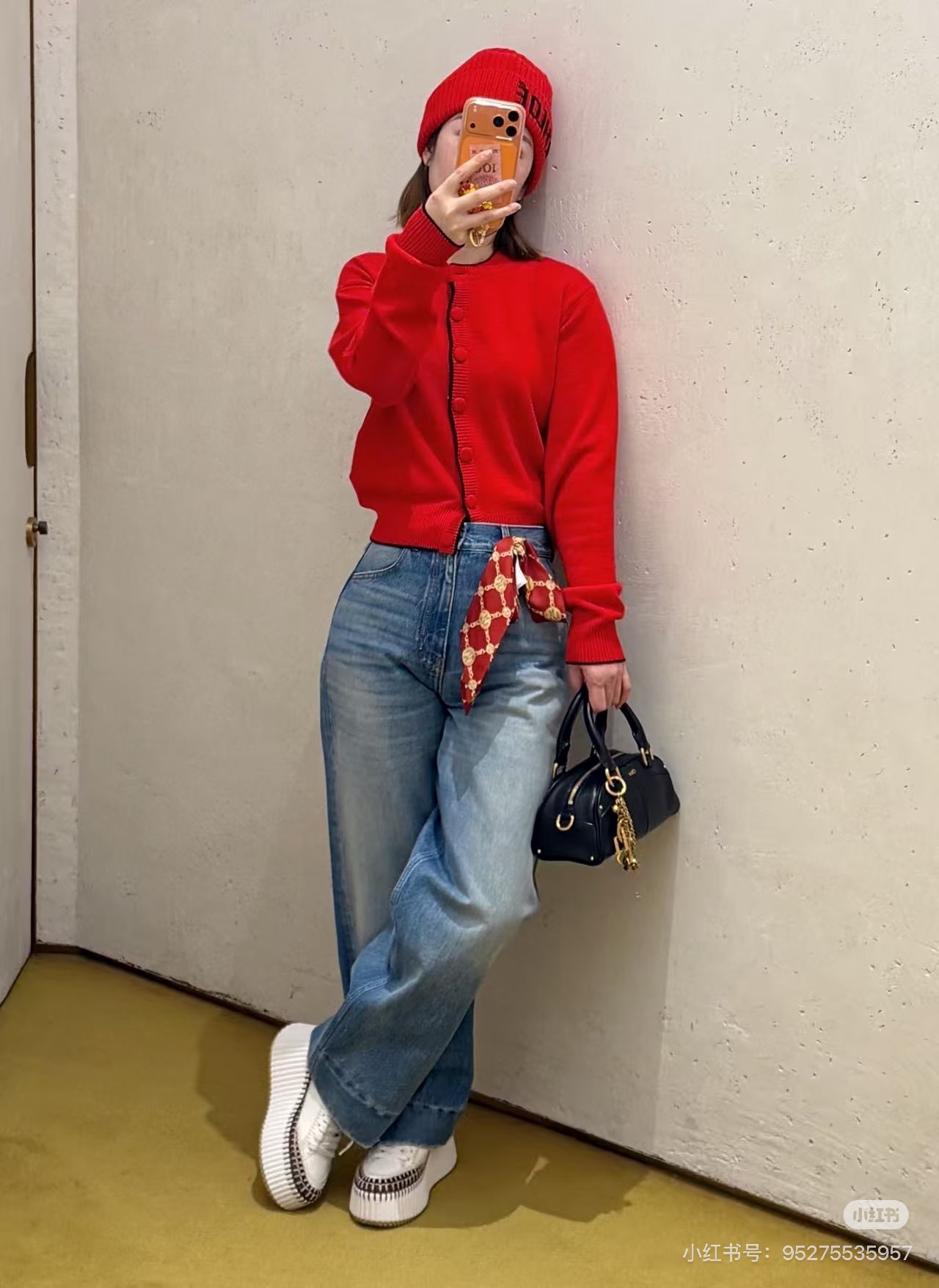 Chol 26fw knit cardigan