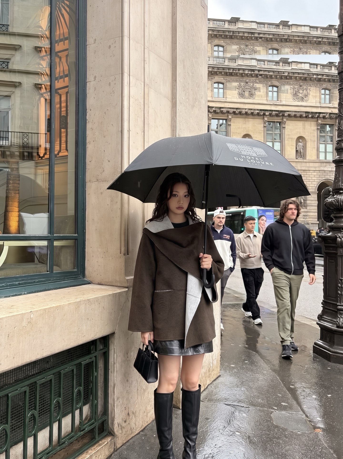 Max 26fw cropped woolen overcoats