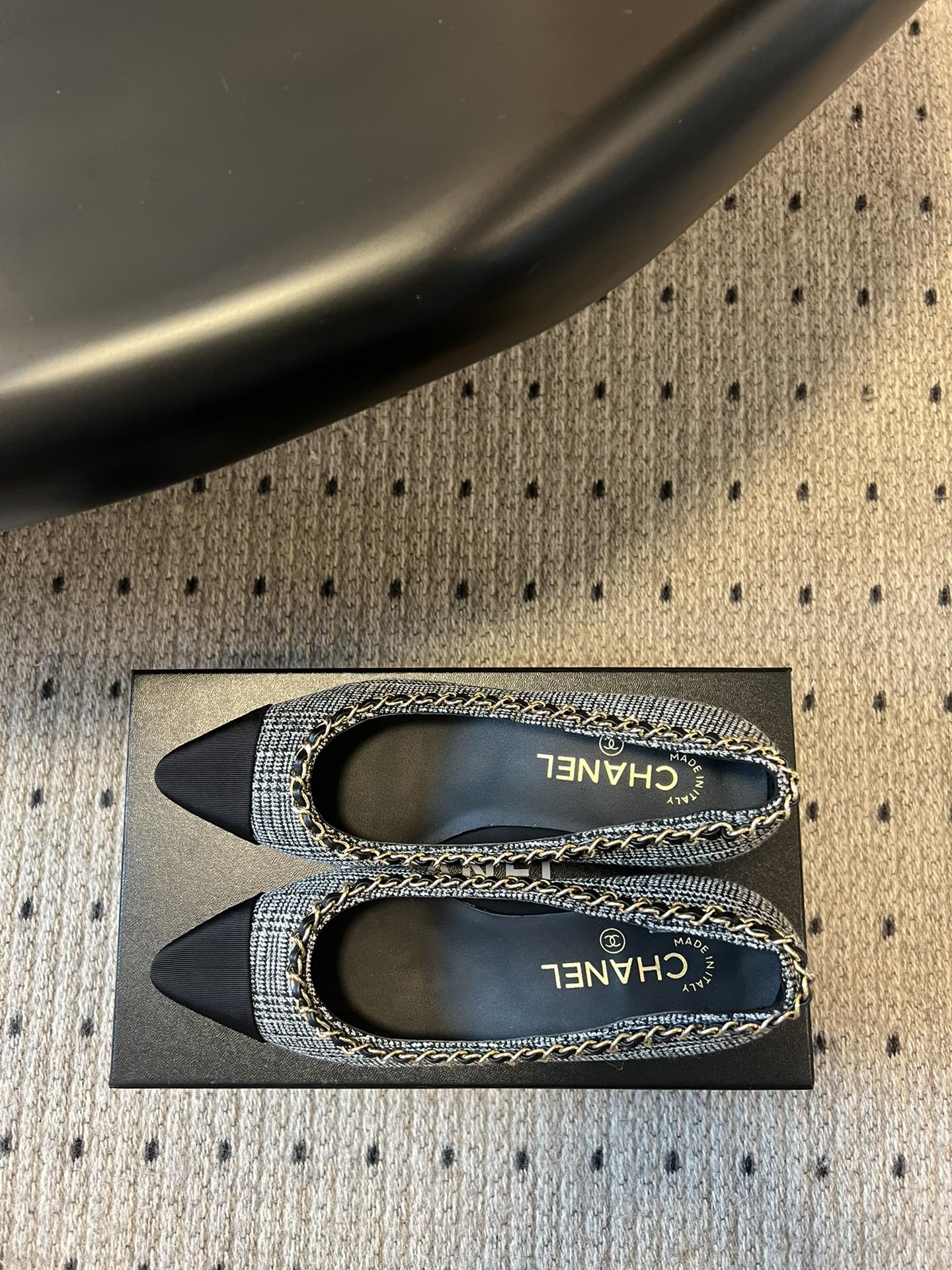 Chan 25fw chunky heels