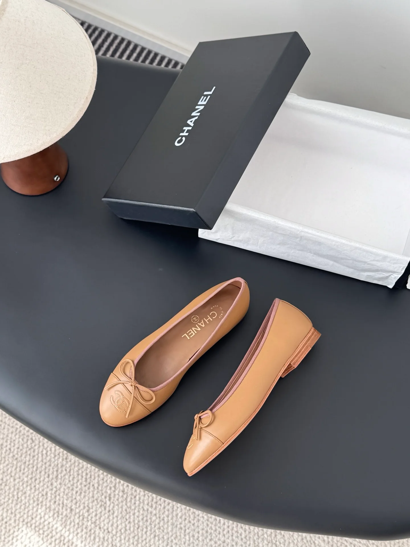 Chan 26ss ballerina shoes