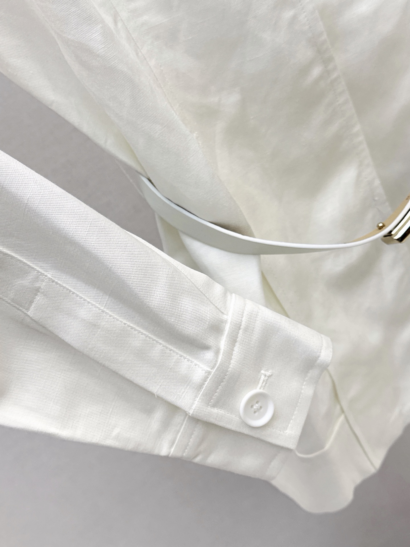 Fend 26fw belted shirt