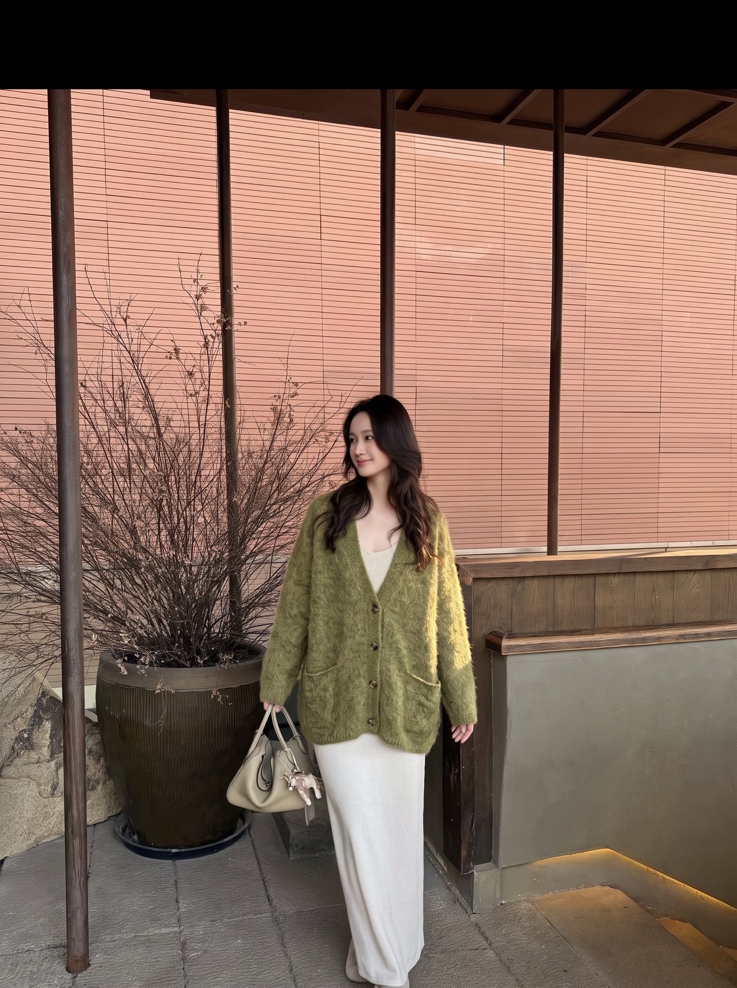 Row 26fw knit cardigan