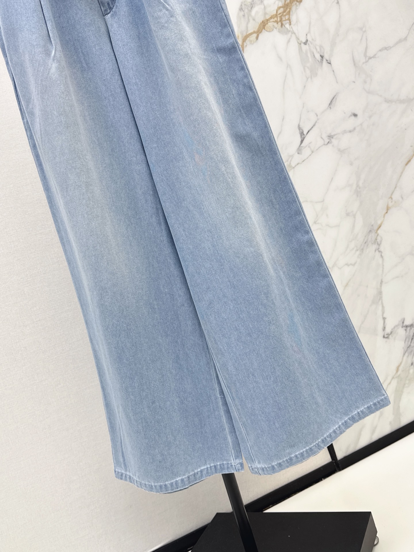 Ralp 26fw wide-leg belted jeans