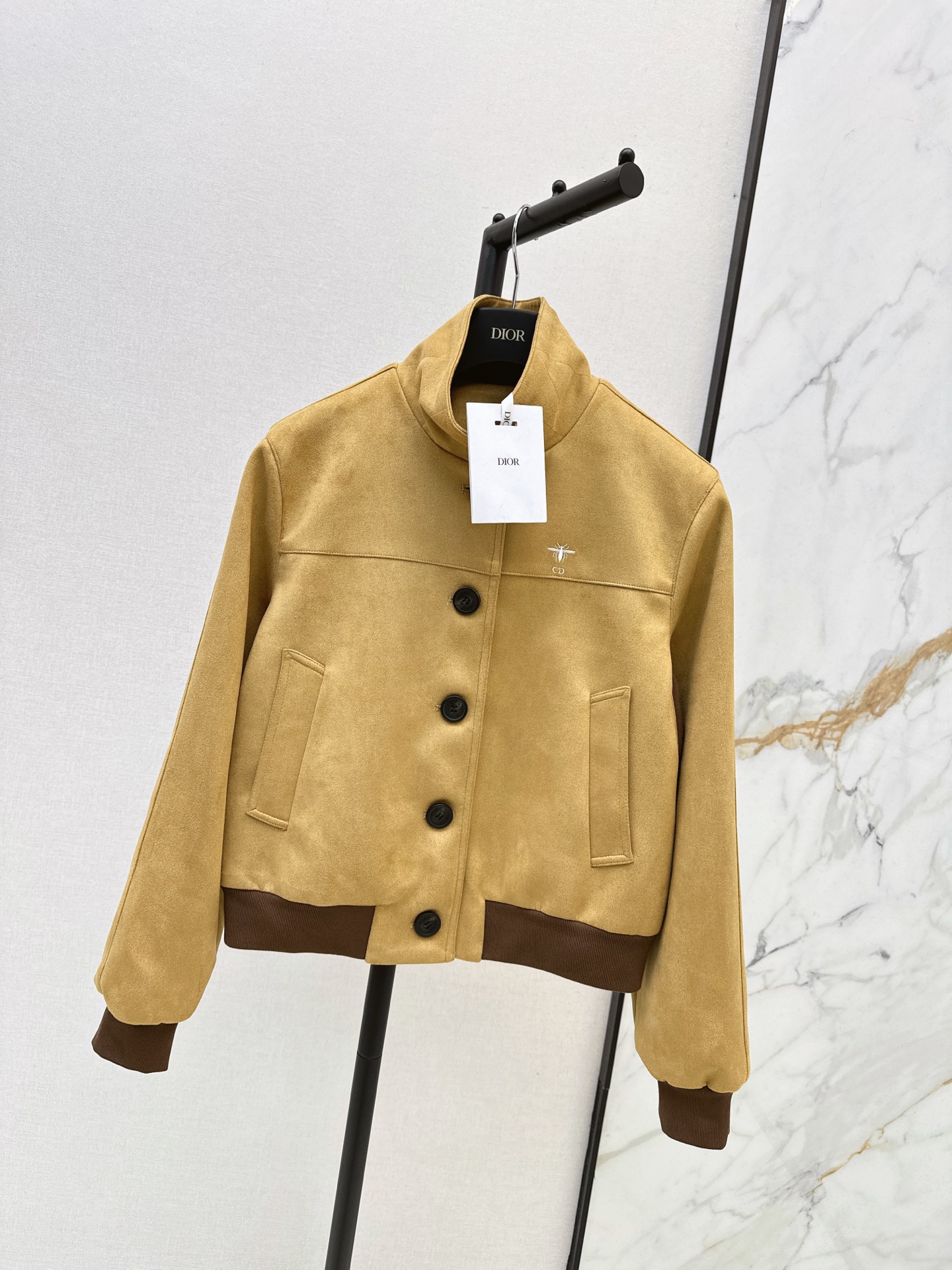 CD 26fw suede fleece zipper jacket