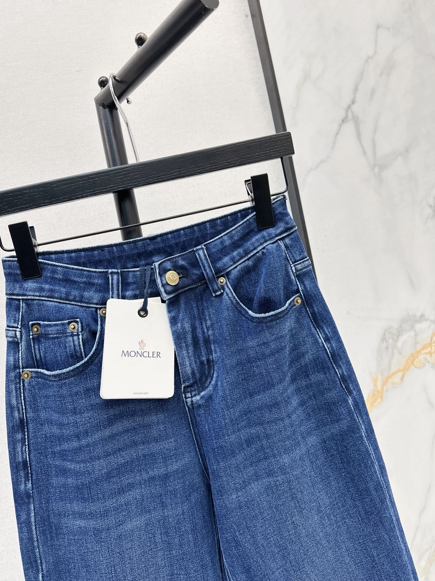 Monc 26fw straight-leg jeans