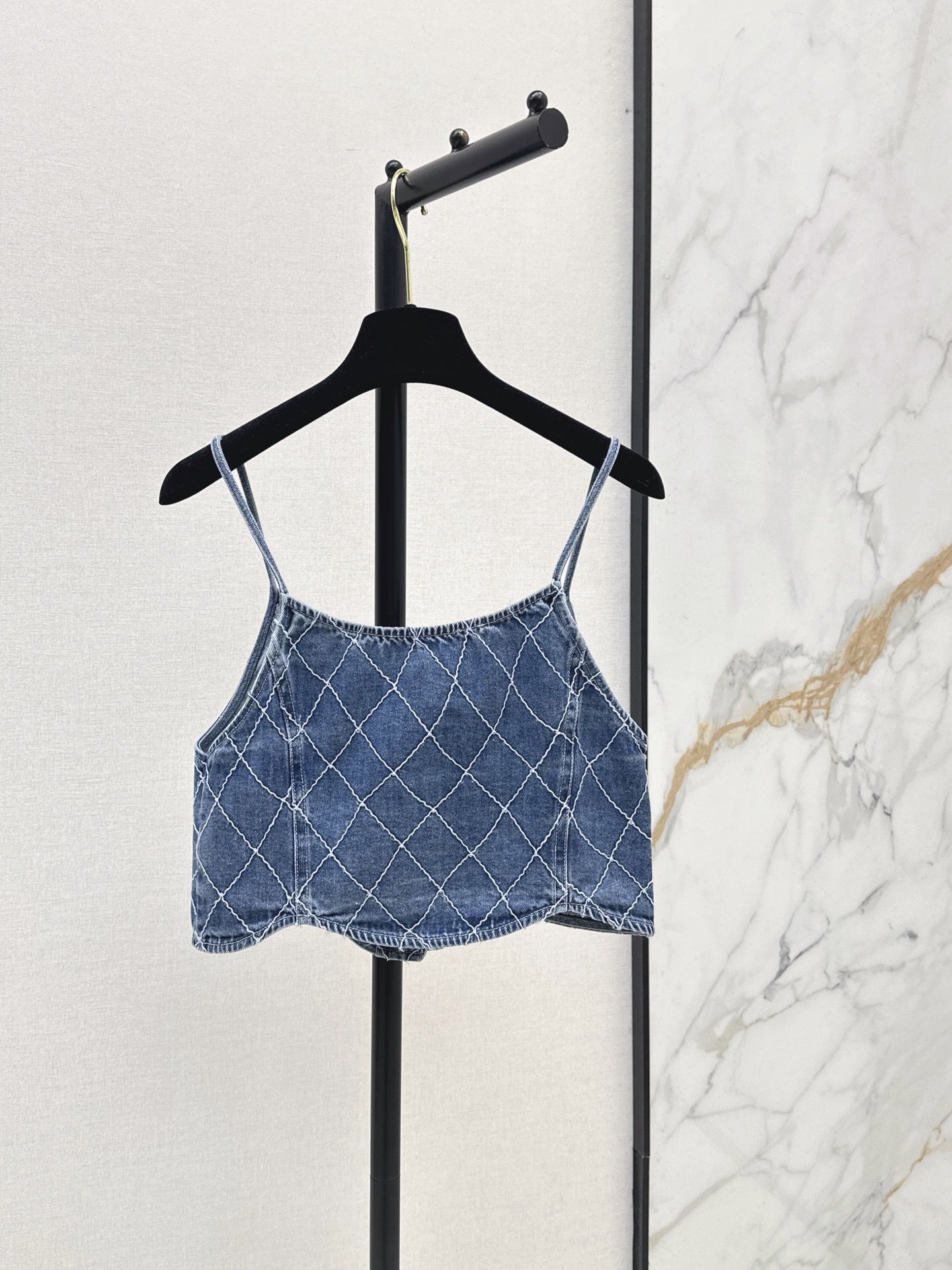 Chan 26fw denim camisole