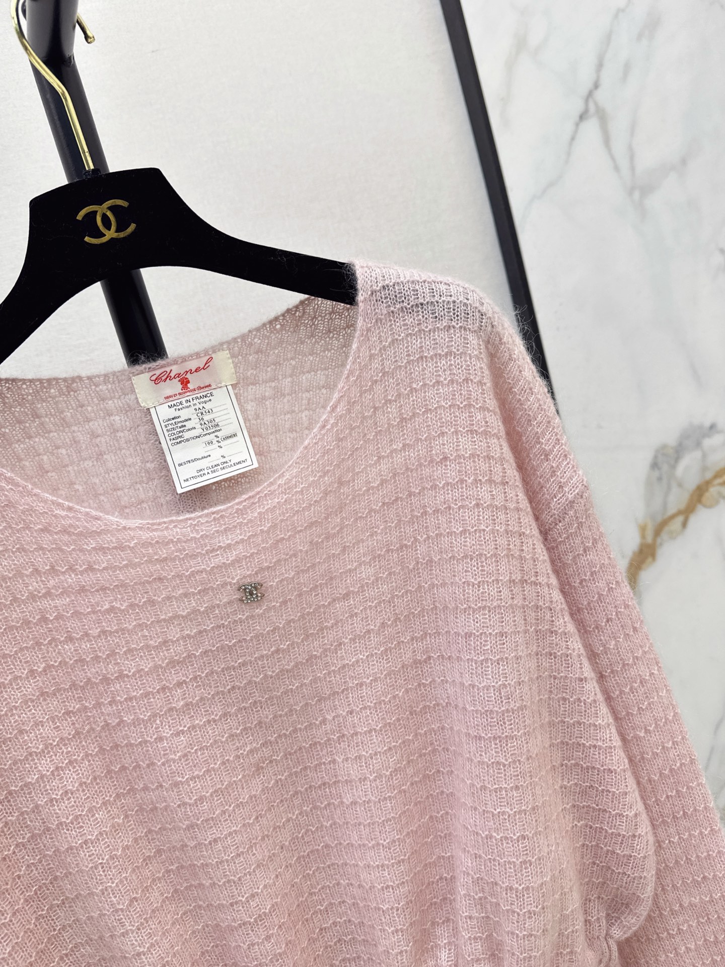 Chan 26fw drawstring knitwear