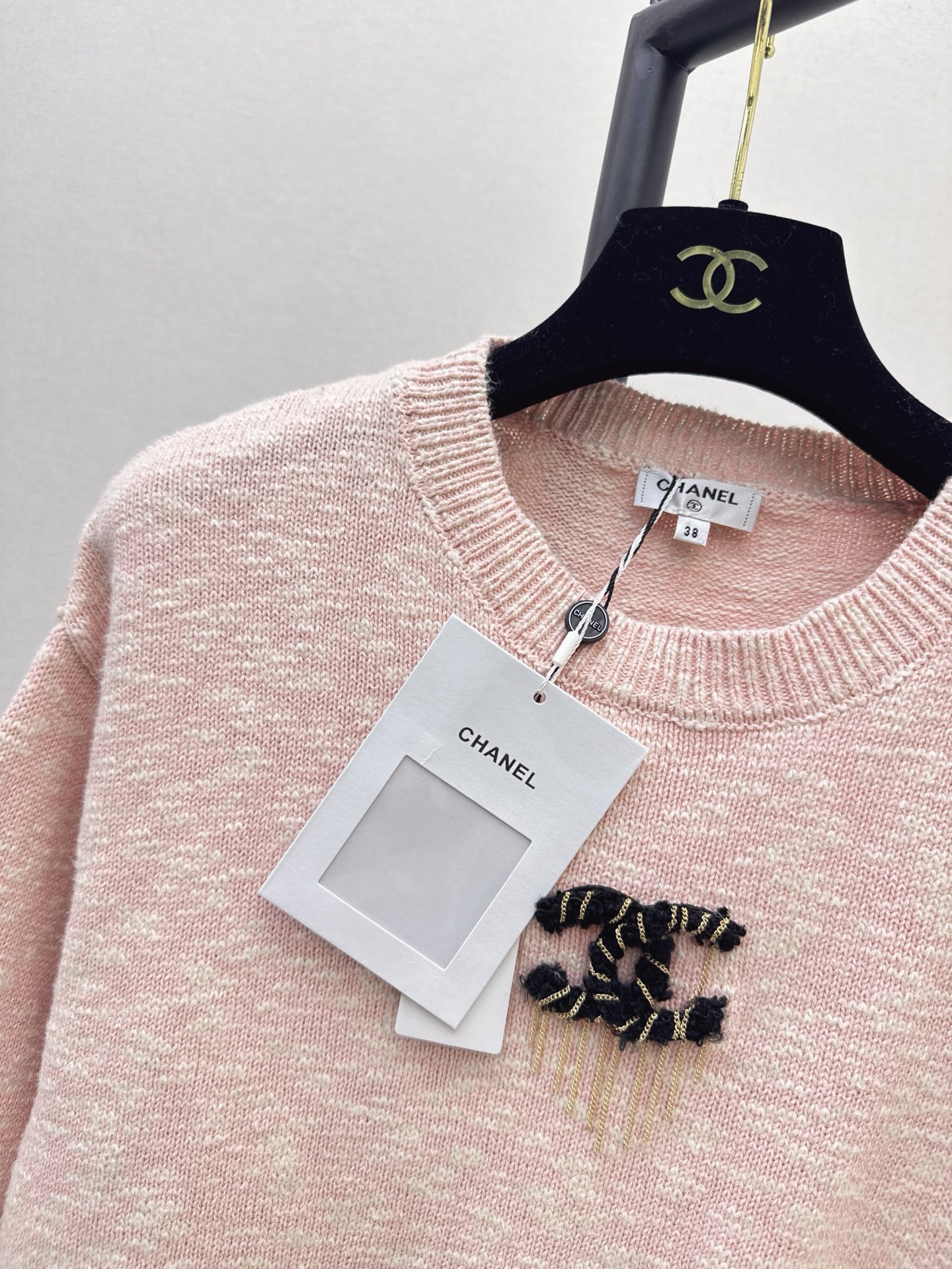 Chan 26fw embroidery sweater
