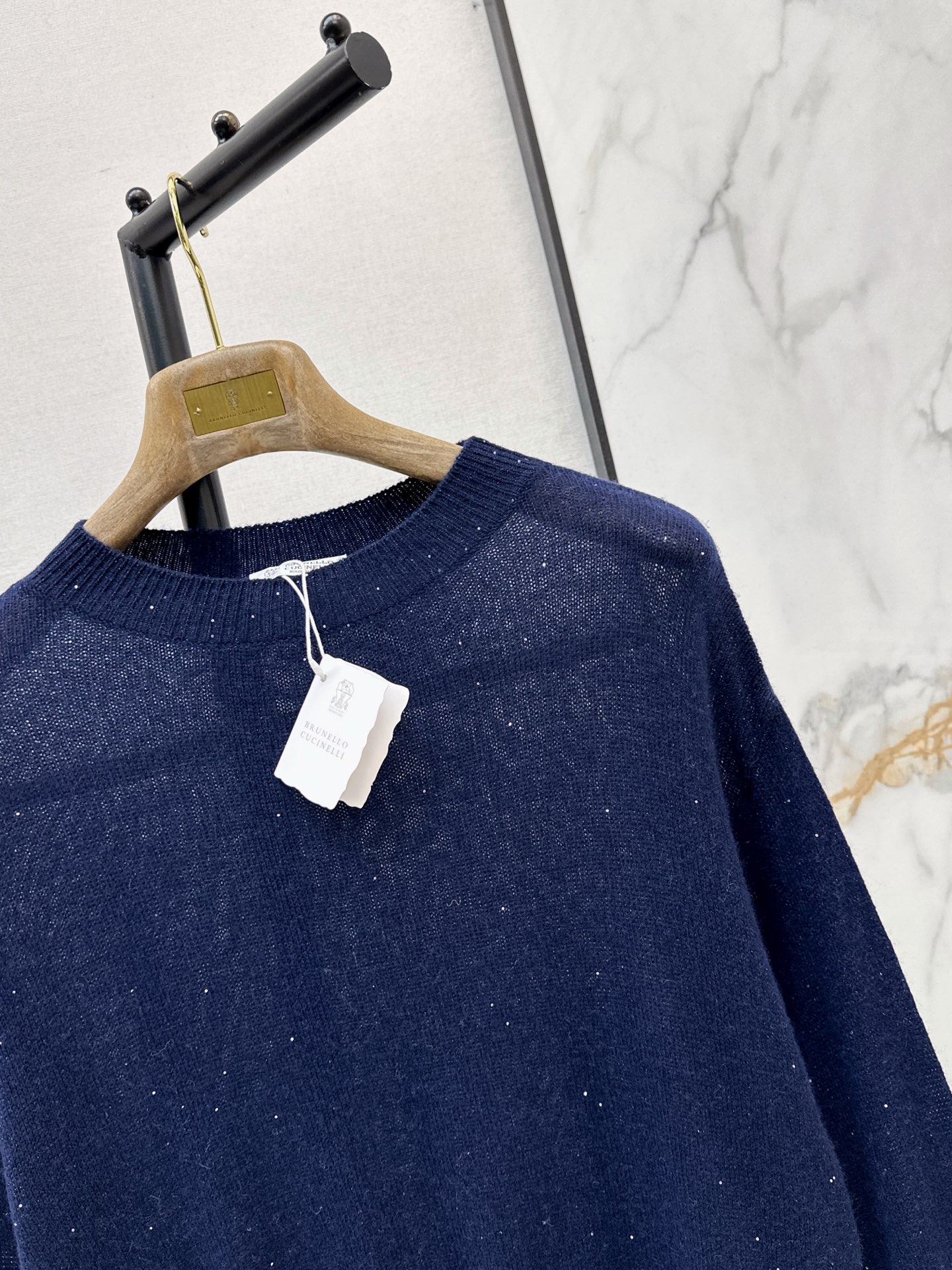 Brun 26fw sequin knitwear