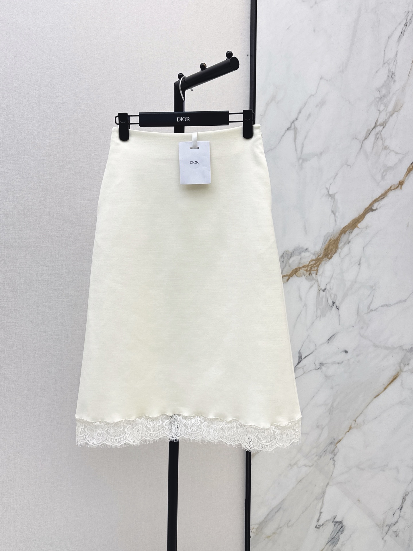CD 26fw contract lace skirt