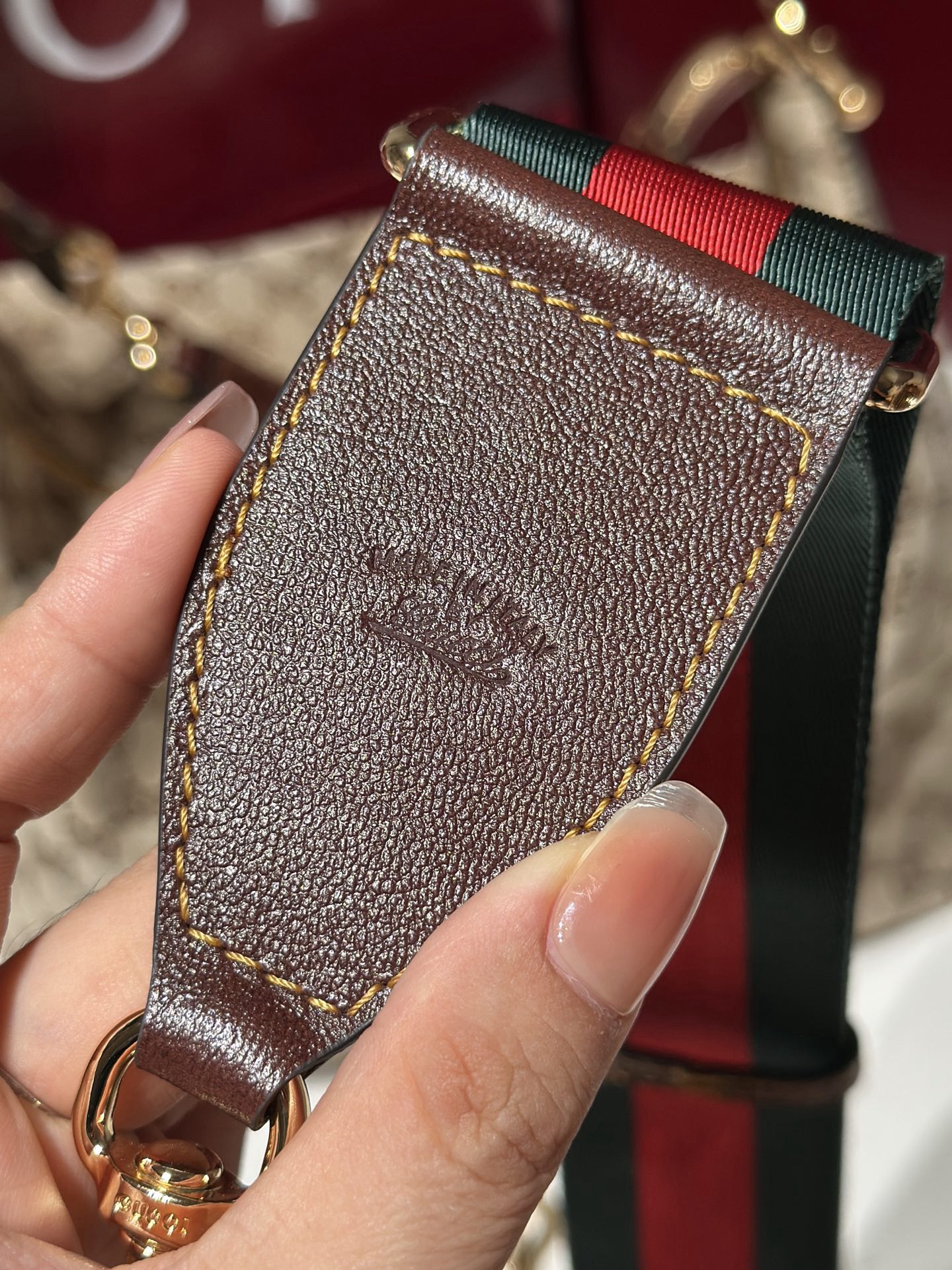 Guc Brera Monogram Hobo Bag