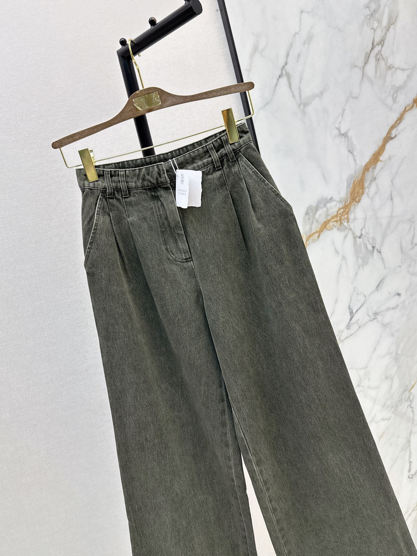 Brun 26fw straight-leg jeans