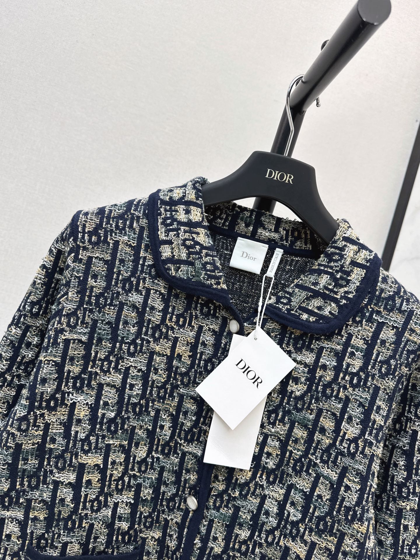 CD 26fw jacquard knit jacket