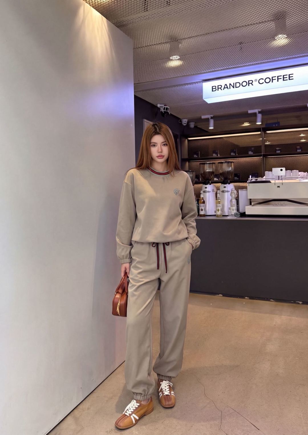 Guc 26fw casual sweatshirt pants sets