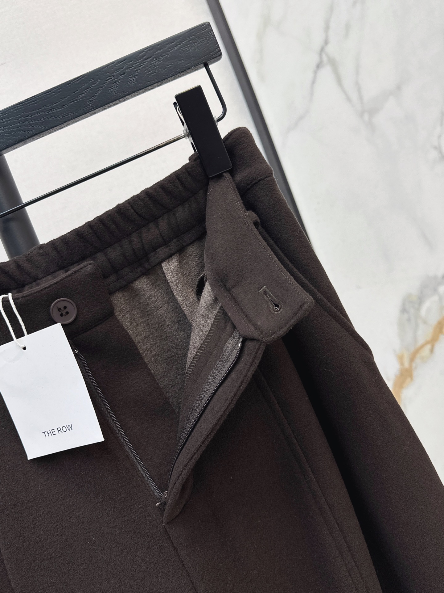 Brun 26fw heavyweight wide-leg pants sets