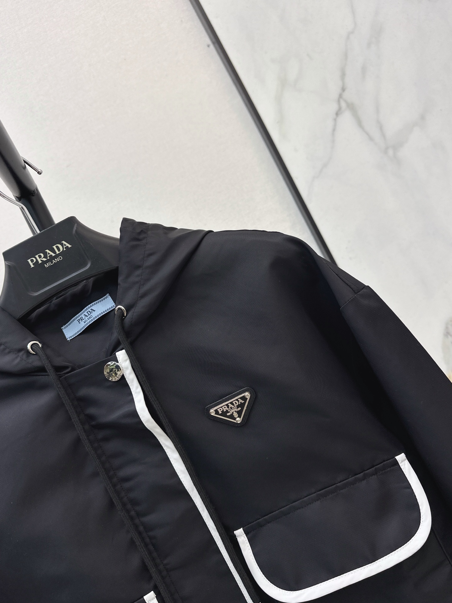 Pra 26fw hooded jacket
