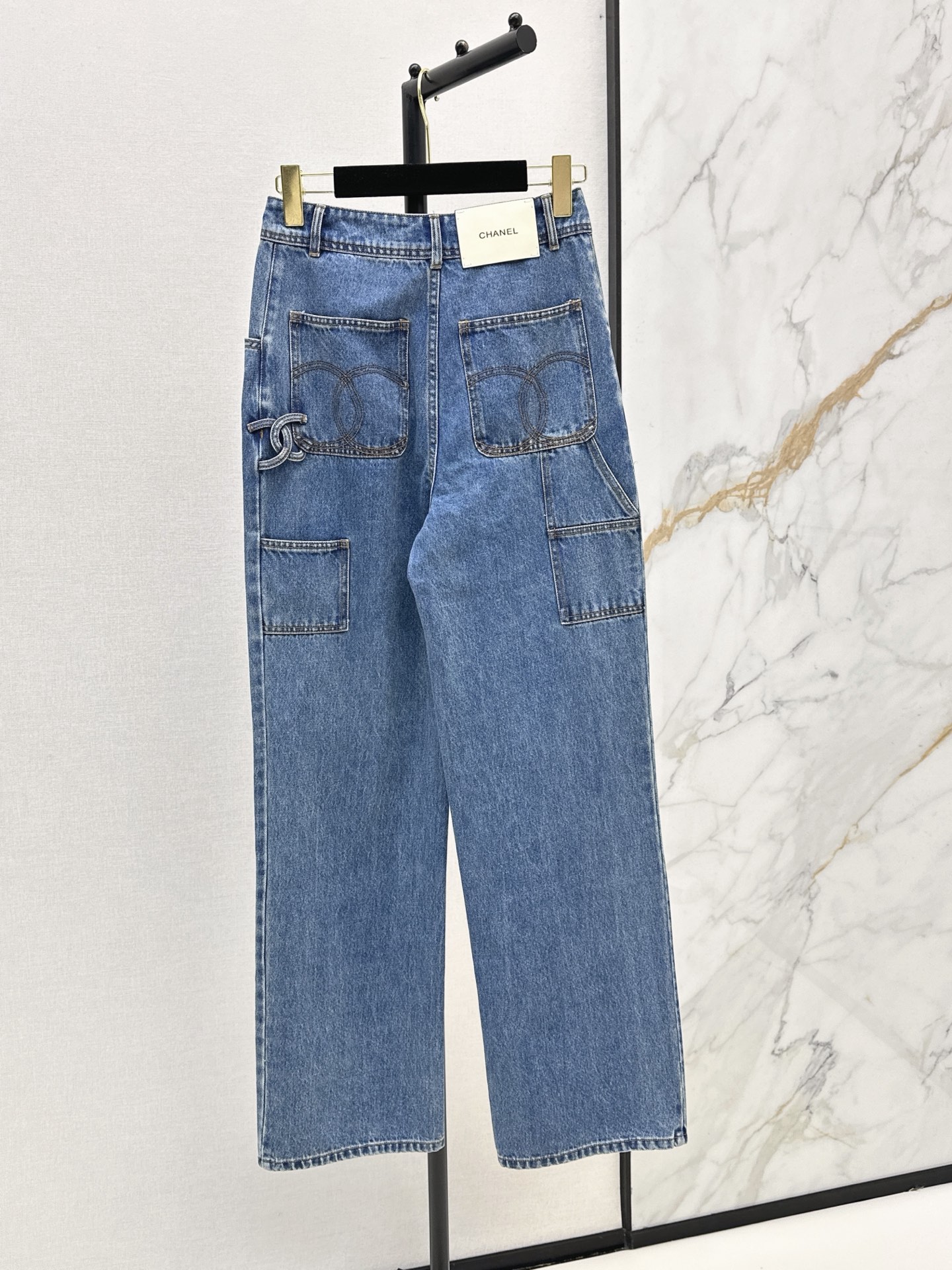 Chan 26fw straight-leg jeans