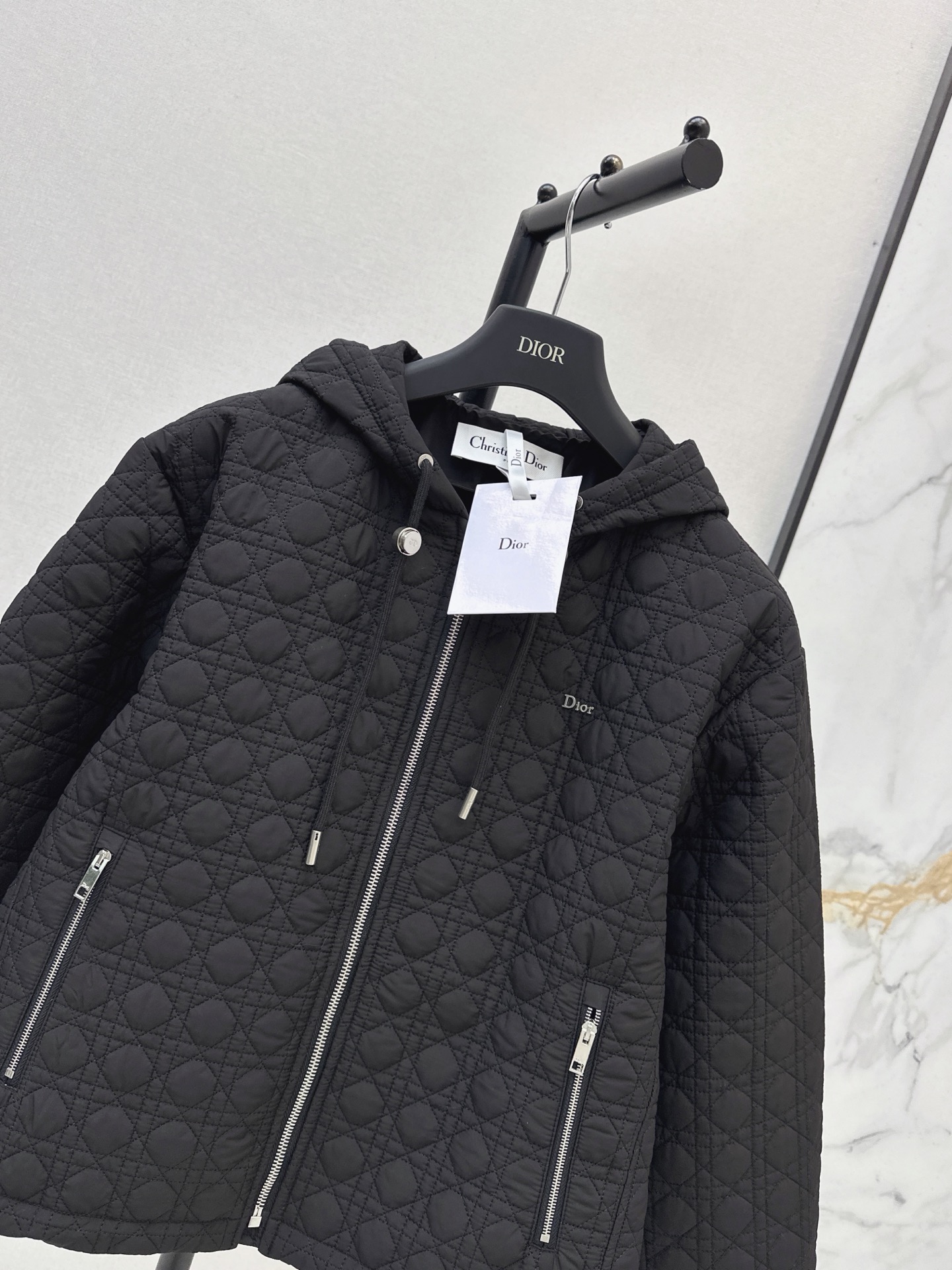 CD 26fw hooded padded jacket