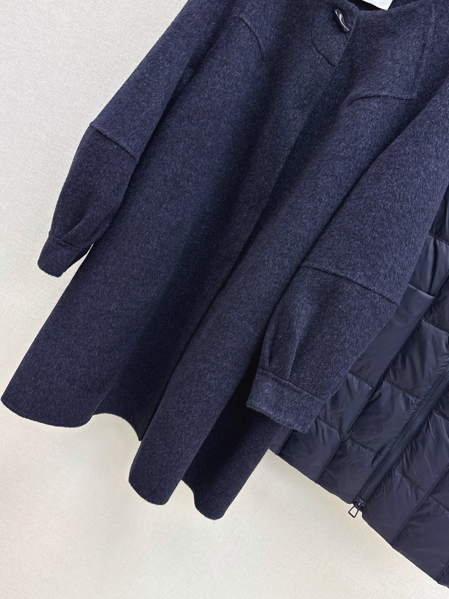 Max 26fw hooded down vest overcoats sets