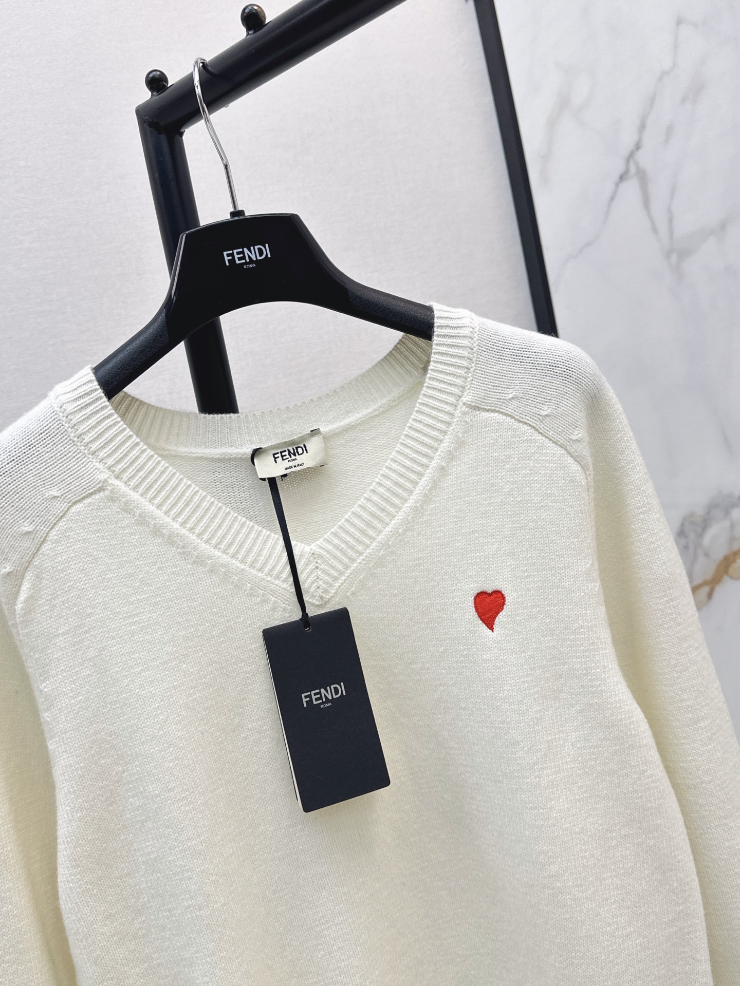 Fen 26fw knit sweater
