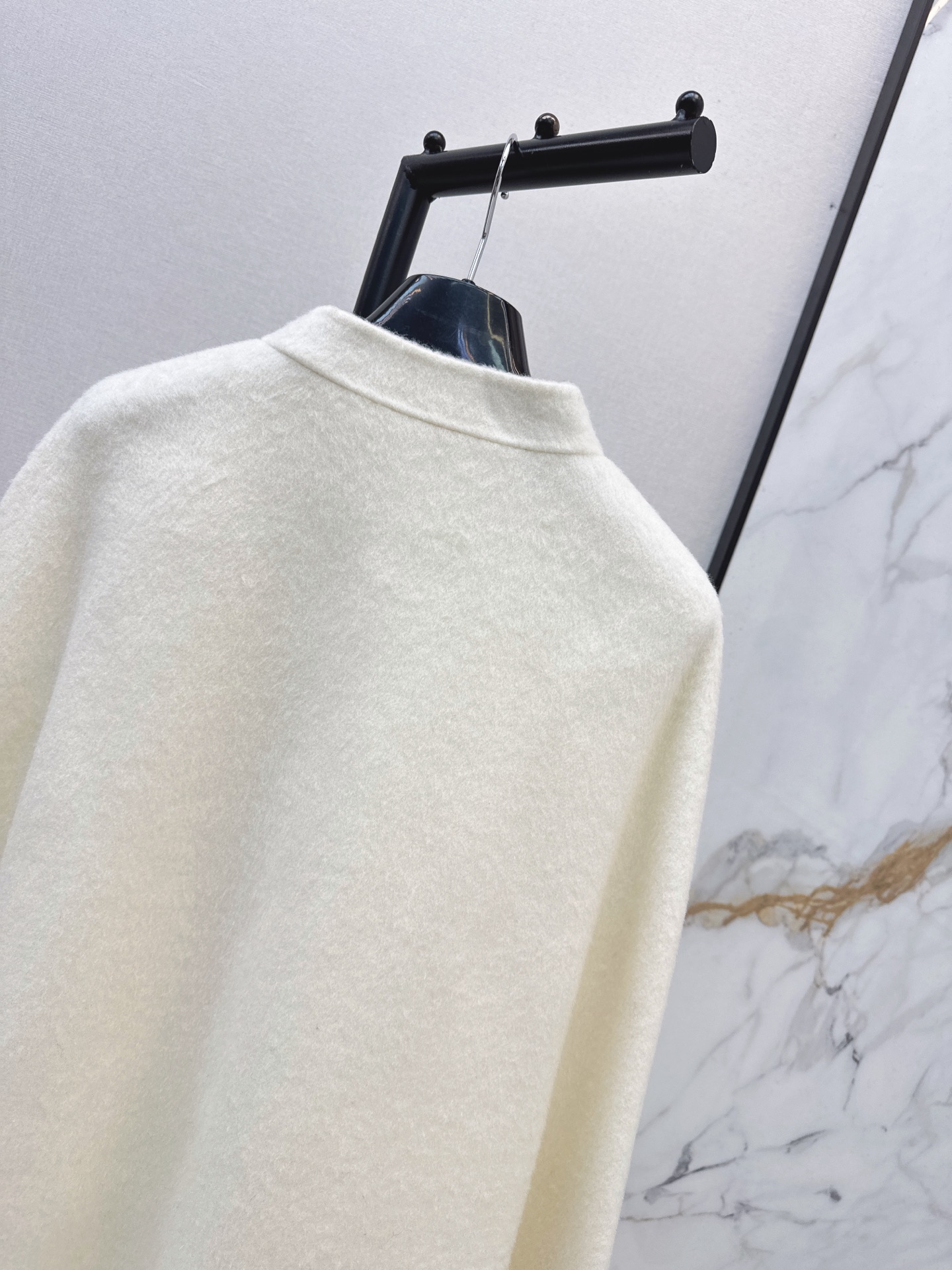 Fen 26fw woolen cape jacket