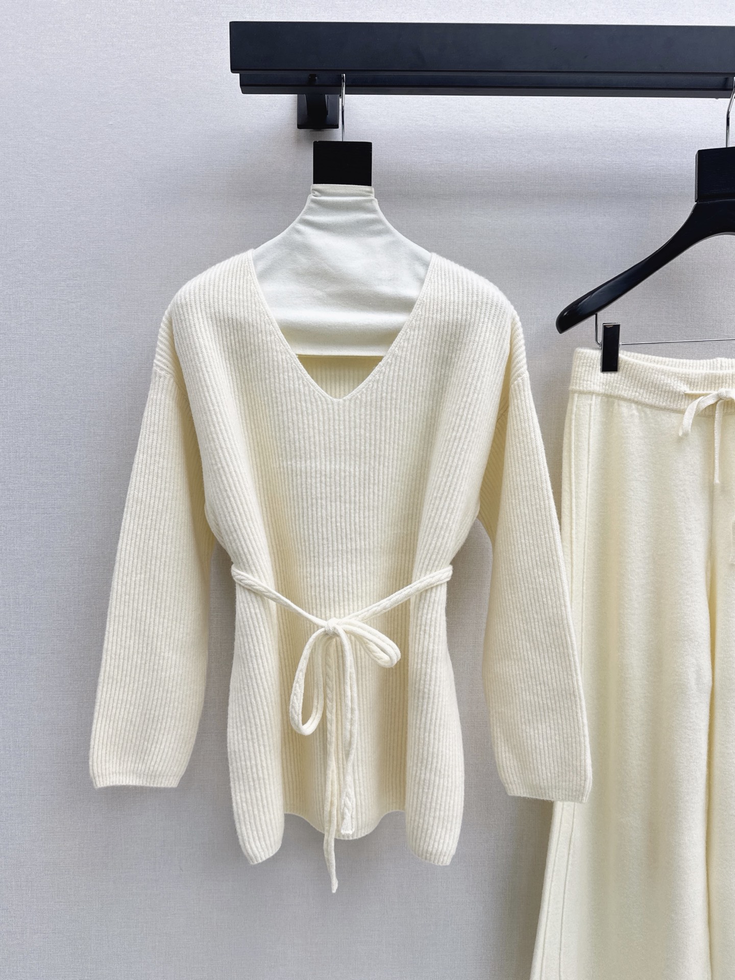 Brun 26fw wool sweater pants sets