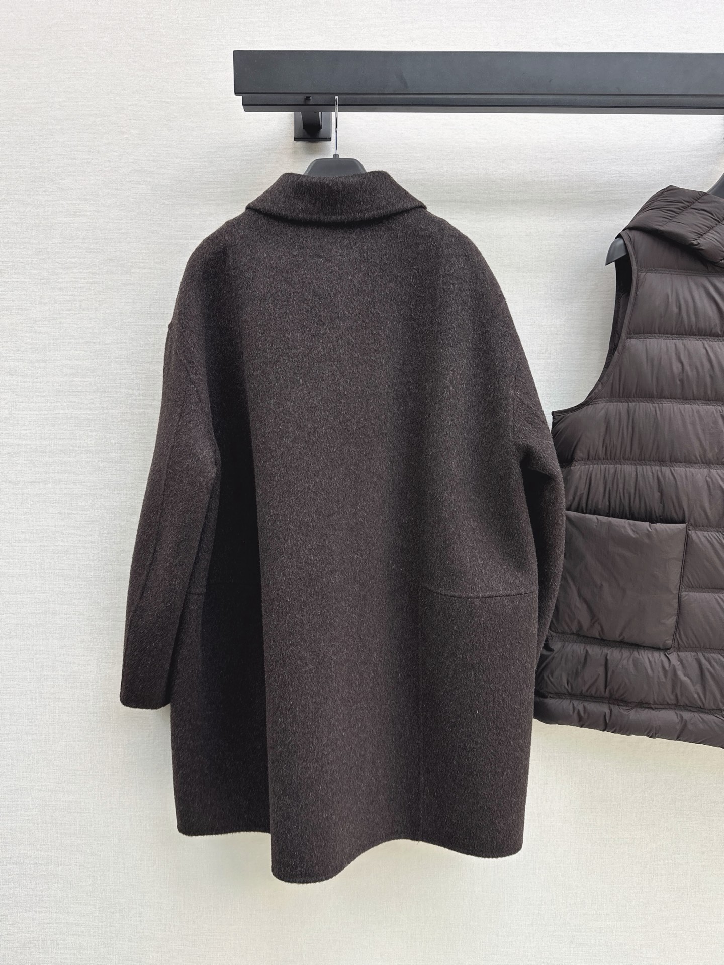 Max 26fw down vest woolen overcoats sets