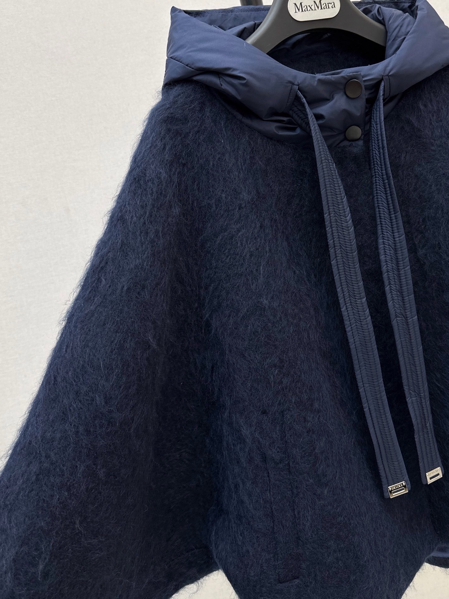 Max 26fw wool hooded jacket