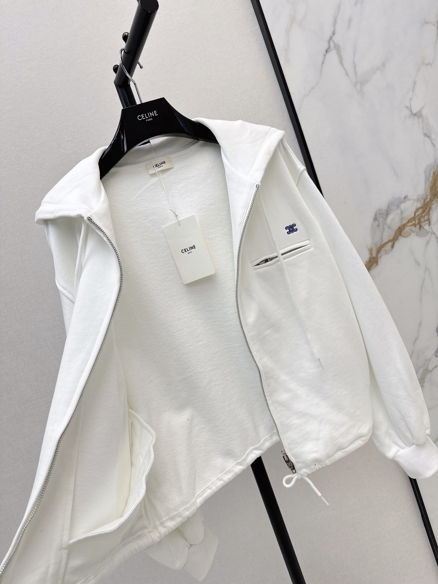 Celi 26fw zip-up hoodie