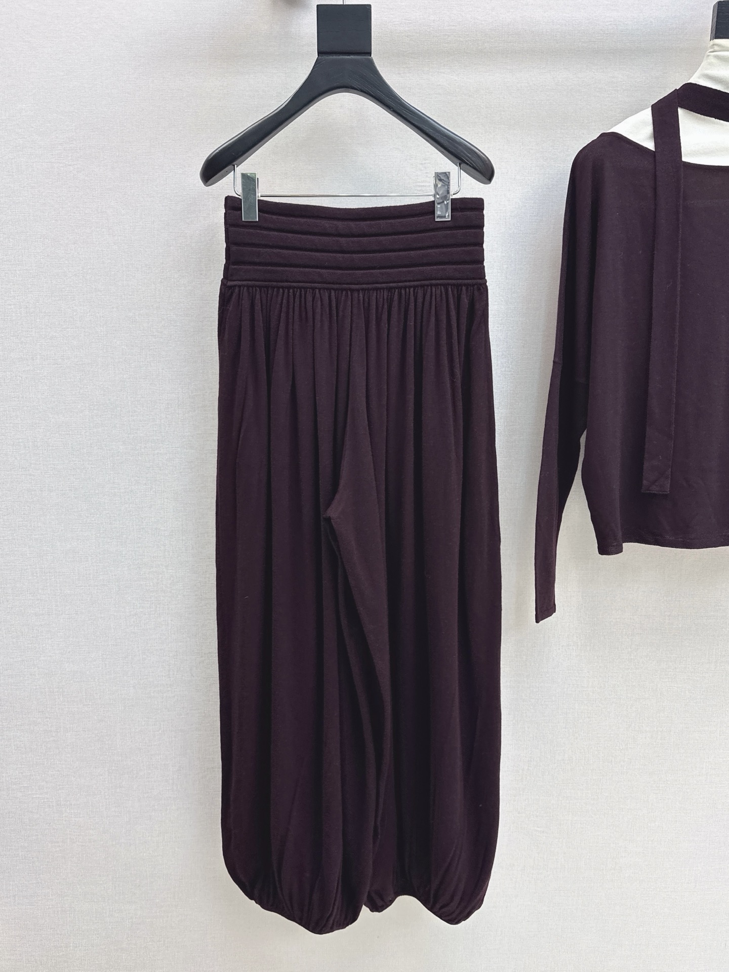 Row 26fw wool knitwear pants sets